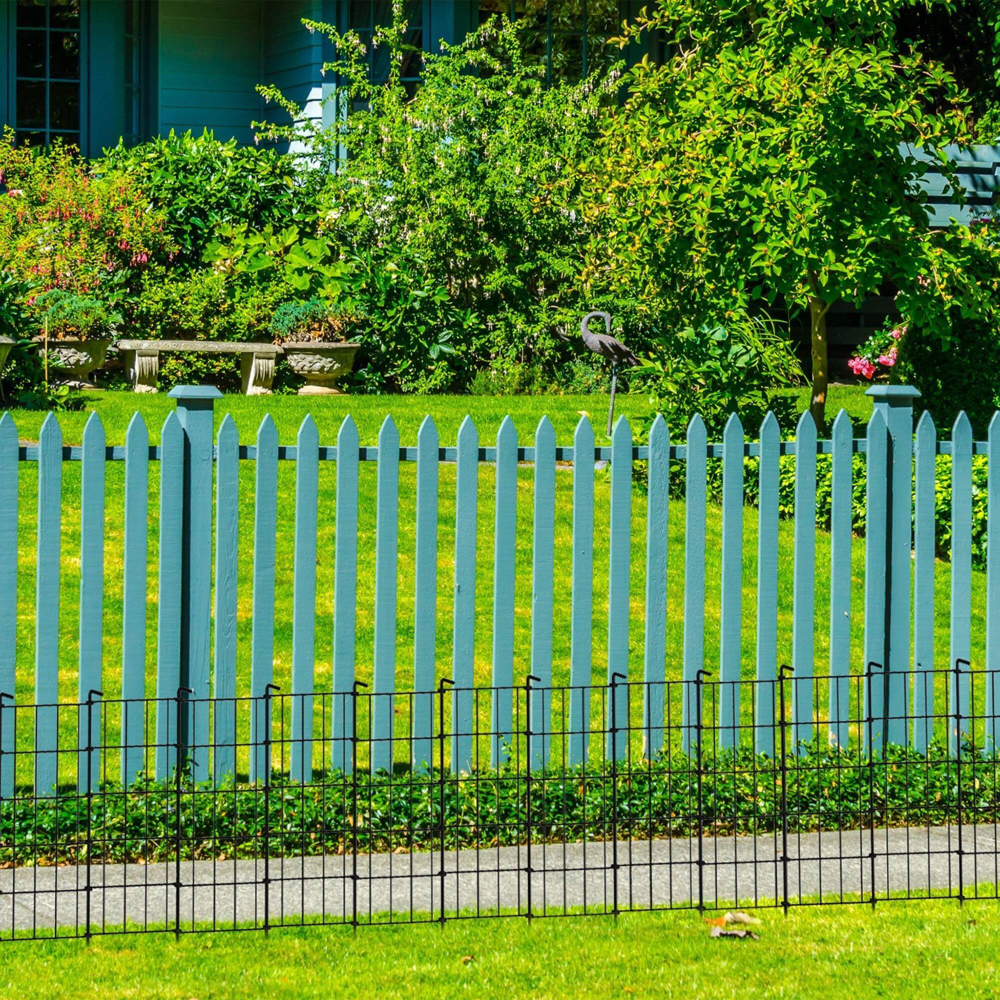 NEX™ Garden Decor Fence Rustproof Metal Wire Animal Barrier, 28ct.